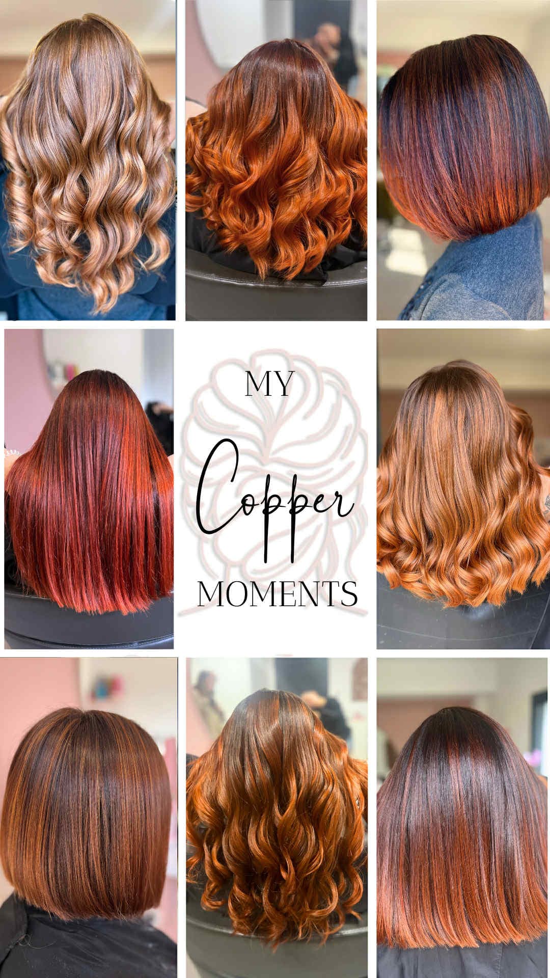 Éventail de Copper - Aix-en-Provence Peynier Rousset - StephyB Coiffure